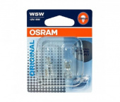 Лампы W2.1x9.5d  (W5W) Osram 2825 2шт.