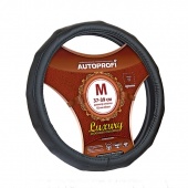 Оплетка на руль черная Autoprofi Car Performance CP-2012 "М"