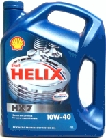 Масло Shell 10W40 SN/CF Helix HX7, 4л п/с.