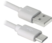 Кабель USB - microUSB белый 3,0м Hcjtwin