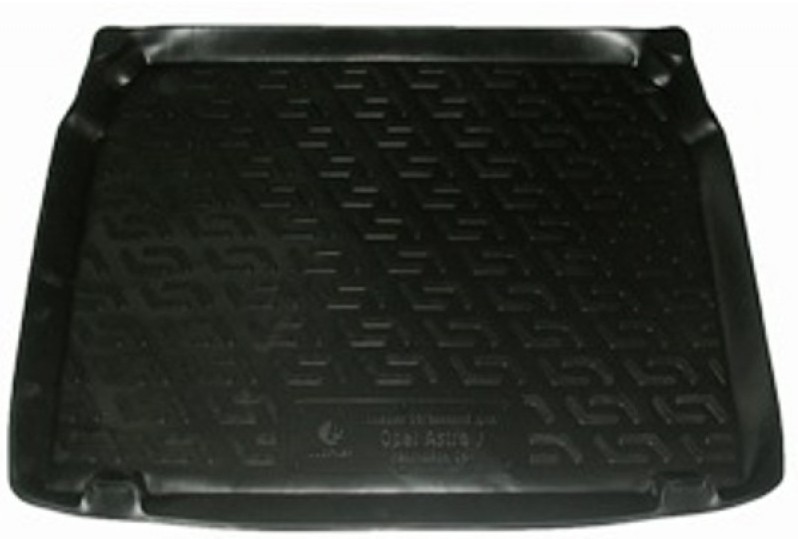 Коврик в багажник Opel Astra J hb 2010г. пластик