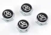 Болты крепления номерного знака с логотипом Toyota 4шт.