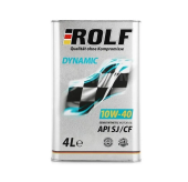 Масло Rolf 10W40 SL/CF Dynamic, 4л  п/с.