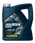 Масло Mannol 10W40 SN/CH Molibden benzin, 4л п/с.