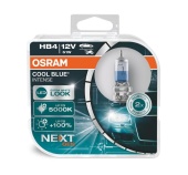 Лампы Osram НВ4 (51) (5000К) 9006 Cool Blue Intense Next Generation 2шт.