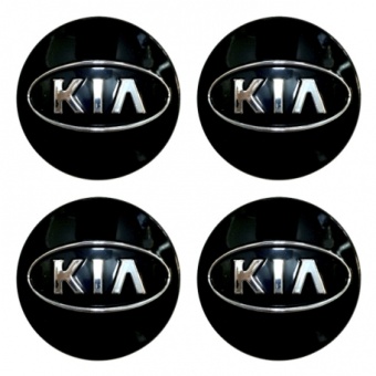 Наклейки на диски "Kia" (60мм) 4шт.