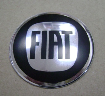 Наклейки на диски "Fiat" (70мм) 4шт.