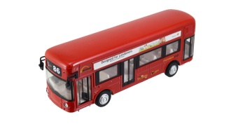 Модель London bus М1:32 красная