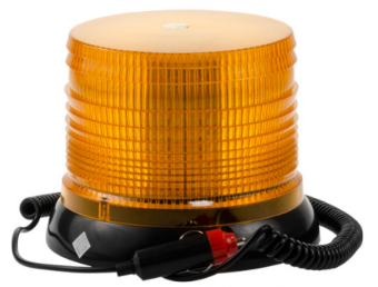 Маячок проблесковый светодиодный 51012Х-9 оранжевый на магните 12В