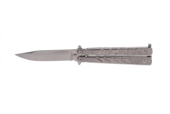 Нож складной-бабочка металл 317-2, ножны кордура