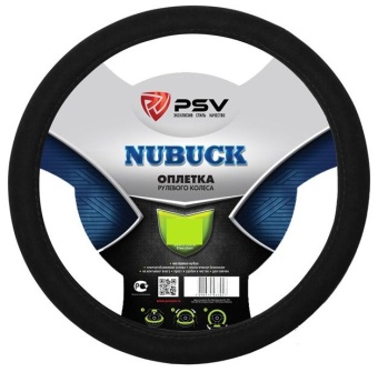 Оплетка на руль черная PSV Nubuck "M"