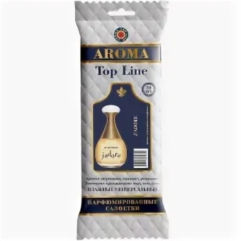Салфетки влажные универсальные парфюмированные Aroma Top Line  №6 (Dior jadore)